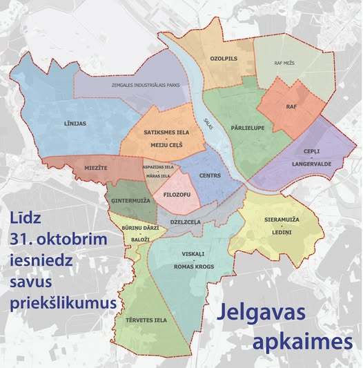 Veidojam Jelgavas apkaimes kopā!🌟