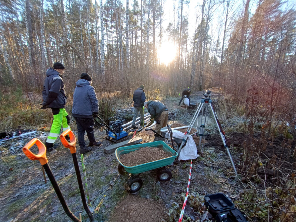 Jauns tiltiņš Viskaļu mežā – kopdarbs, ar kuru varam lepoties!